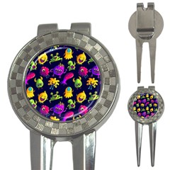 Space Patterns 3-in-1 Golf Divots by Pakemis