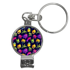 Space Patterns Nail Clippers Key Chain by Pakemis
