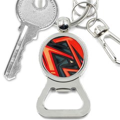 Graffiti Detail Wallpaper Texture Background Bottle Opener Key Chain by Pakemis