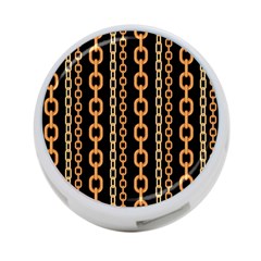 Gold-chain-jewelry-seamless-pattern 4-port Usb Hub (one Side) by Pakemis