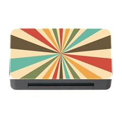 Vintage Abstract Background Memory Card Reader With Cf by artworkshop