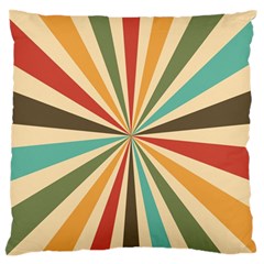 Vintage Abstract Background Large Flano Cushion Case (one Side) by artworkshop
