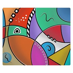 Modern Art Flano Blanket (small) by gasi