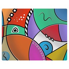 Modern Art Flano Blanket (medium) by gasi