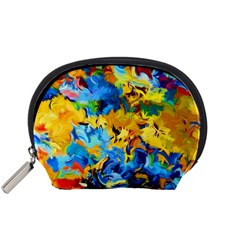 Abstract Art Accessory Pouch (small) by gasi