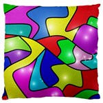 Colorful abstract art Standard Flano Cushion Case (One Side) Front