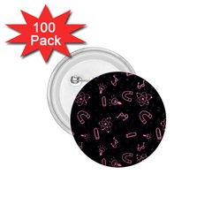 Background Graphic Wallpaper Decor Backdrop Design Art 1 75  Buttons (100 Pack)  by Uceng
