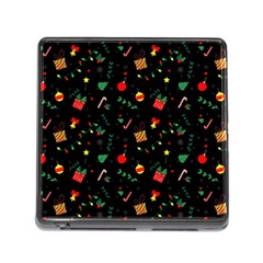 Christmas Pattern Texture Colorful Wallpaper Memory Card Reader (square 5 Slot) by Uceng