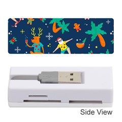 Colorful Funny Christmas Pattern Memory Card Reader (stick) by Uceng