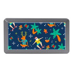 Colorful Funny Christmas Pattern Memory Card Reader (mini) by Uceng