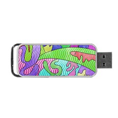 Colorful Stylish Design Portable Usb Flash (two Sides) by gasi