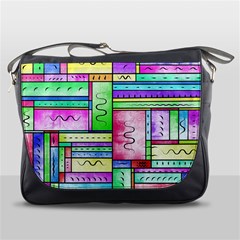 Colorful Stylish Design Messenger Bag by gasi