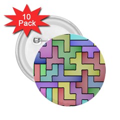 Colorful Stylish Design 2 25  Buttons (10 Pack)  by gasi