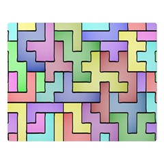 Colorful Stylish Design Double Sided Flano Blanket (large) by gasi