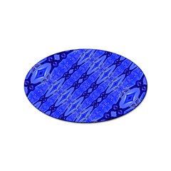 Abstract Tech Modern Pattern Sticker Oval (100 Pack) by dflcprintsclothing