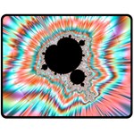 Fractal Abstract Background Fleece Blanket (Medium) 60 x50  Blanket Front