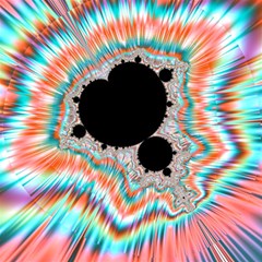 Fractal Abstract Background Play Mat (rectangle) by Ravend