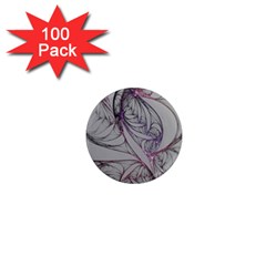 Abstract Background Watercolor 1  Mini Magnets (100 Pack)  by Ravend
