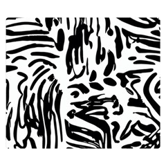 Abstract Painting One Side Premium Plush Fleece Blanket (small) by Sobalvarro