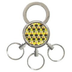 Smily 3-ring Key Chain by Sparkle