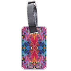 Firey Repeats I Luggage Tag (two Sides) by kaleidomarblingart