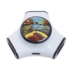 Gondola View   3-port Usb Hub by ConteMonfrey