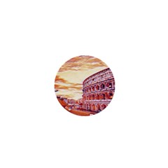 Rome Colosseo, Italy 1  Mini Buttons by ConteMonfrey