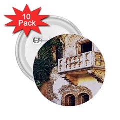 Juliet`s Windows   2 25  Buttons (10 Pack)  by ConteMonfrey