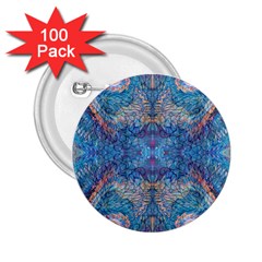 Marbling Blend Repeats 2 25  Buttons (100 Pack)  by kaleidomarblingart
