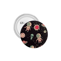 Space Pattern Cartoon 1 75  Buttons by Jancukart