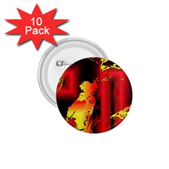 Red Light Ii 1 75  Buttons (10 Pack) by MRNStudios