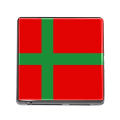 Bornholm Denmark Flag Memory Card Reader (square 5 Slot) by tony4urban