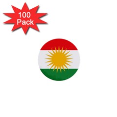 Kurdistan Flag 1  Mini Buttons (100 Pack)  by tony4urban