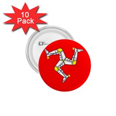 Isle Of Man 1 75  Buttons (10 Pack) by tony4urban