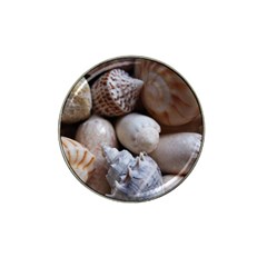 Beautiful Seashells  Hat Clip Ball Marker (4 Pack) by StarvingArtisan