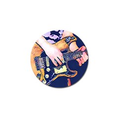 Stevie Ray Guitar  Golf Ball Marker by StarvingArtisan