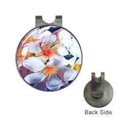 Daisy Painting  Hat Clips With Golf Markers by StarvingArtisan