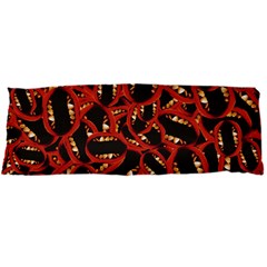 Ugly Open Mouth Graphic Motif Print Pattern Body Pillow Case Dakimakura (two Sides) by dflcprintsclothing
