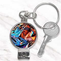 Another Rgb Lighting Test On Aluminium Surface Nail Clippers Key Chain by artworkshop
