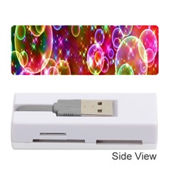 Rainbow Spectrum Bubbles Memory Card Reader (stick) by artworkshop