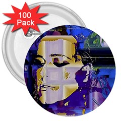 Stress Box 3  Buttons (100 Pack)  by MRNStudios