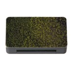 Green Grunge Background Memory Card Reader with CF Front