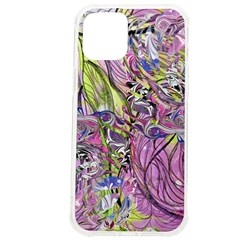 Abstract Intarsio Iphone 12 Pro Max Tpu Uv Print Case by kaleidomarblingart