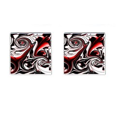 Modern Art Design Fantasy Surreal Cufflinks (square) by Ravend