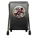 Modern Art Design Fantasy Surreal Pen Holder Desk Clock Front