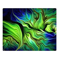 Fractal Art Pattern Abstract Premium Plush Fleece Blanket (large) by Ravend