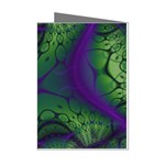 Abstract Art Fractal Mini Greeting Cards (Pkg of 8) Left