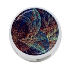 Fractal Abstract- Art 4-port Usb Hub (one Side) by Ravend