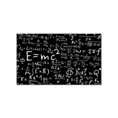 E=mc2 Text Science Albert Einstein Formula Mathematics Physics Sticker Rectangular (100 Pack) by Jancukart