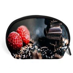 Chocolate Dark Accessory Pouch (large) by artworkshop